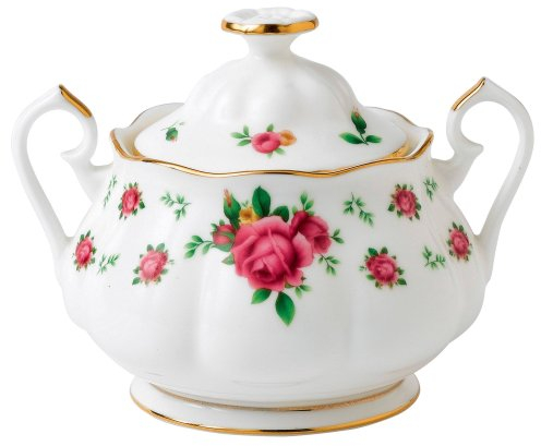 Royal Albert zuccheriera 0.35ltr New Country Roses White
