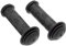 Herrmans Unisex Griffe - Kids 82l Paar, Schwarz, 115/115 mm