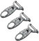 Kuhn Rikon Zebra Swiss Peeler, Set of 3