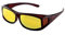 ActiveSol Überzieh-Sonnenbrille Classic, Herren, Polarisiert, mit Seitenfenster