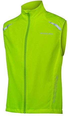 Endura Hummvee Softshell Weste für Herren, Bright Yellow, S