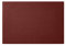 Eglooh - Mercurio - Schreibtischunterlage aus Leder Bordeaux Rot cm 65x45 - Handwerkliche Nähte und rutschfester Boden - Made in Italy