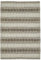 -LUXOR- living Aalborg Wollteppich - Ideal für Wohnzimmer im Boho Style oder als Teppich Esszimmer im Skandinavischen Stil - Grau-Braun 130 x 190 cm