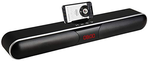 LXLTLB Barra de Sonido Inalámbrico y Bluetooth, Subwoofer Canales para TV, para Cine en Casa Mini Soundbar Portátil (Soporte Conexiones Óptico/RCA/Coaxiales/Bluetooth),Single