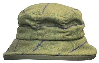 Walker & Hawkes - Damen Tweed-Fischerhut im Country-Design