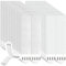 32 paires Languettes Accroches Bandes AdhéSives Tableaux Grand Bandes de cadre mural sans clous pour accrocher des photos etc