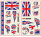 30 Sheets National Flag Temporary Tattoos, The Union Jack Union British Britain Flag Transfer Body Face Stickers for Football Soccer Fans Parade Holiday Party Makeup Props