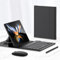 GUPENAA Keyboard Case for Samsung Galaxy Z Fold 4 with S Pen Holder, Magnetic Detachable Keyboard with Bluetooth Mouse,Black