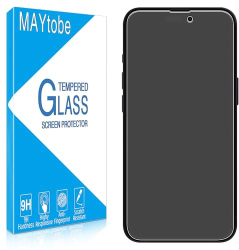 MAYtobe [2 Pack] Matte Screen Protector For iPhone 14 Pro Max Tempered Glass, Touch Sensitive, Case Friendly, Anti-Glare