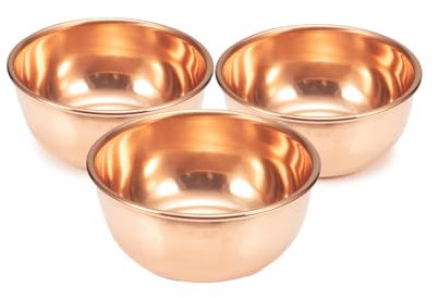 YINOX Vaisselle en cuivre fabriquée à la main, peut être utilisée pour manger ou pour la décoration et ajoute des caractéristiques de restaurant (A)