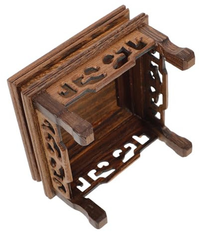 Happyyami Blumentopf Ständer Pflanzen Pflanzenständer Holzhocker Blumentopf-präsentationsständer Topfpflanzen-riser Boho Kleiner Sockelständer Topfpflanzerhalter Für Garten Terrasse Zuhause