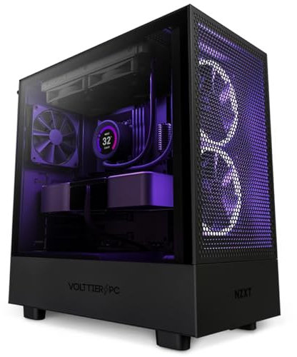 VolttierPC - PC Gaming AMD Ryzen 7 7700 | Nvidia Geforce RTX 4060 Ti 8GB | 32GB RAM DDR5 | 1TB M.2 NVMe | R.Líquida | WiFi 6 + Bluetooth 5.3 | Windows 11 Pro | PC Gamer | Ordenador Gaming