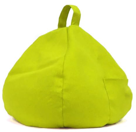 Buchstützkissen – Tablet-Ständer, weicher Tablet-Ständer mit Taschen, tragbarer Sitzsack aus Kunstleinen, Kissen für Zuhause und Auto, Tablet-Pad