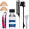 Lace Front Wig Glue - Strong Hold, Waterproof, Invisible Adhesive - Latex-Free and Oil-Resistant With Wig Cap, Glue Brush, Hair Edge Brush, Elastic Band