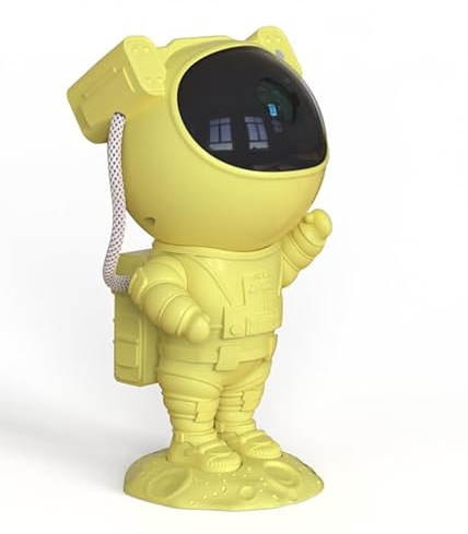 SFOUR Veilleuse projecteur galaxie astronaute, lumières pour chambre d'enfant, décoration esthétique, angle de tête réglable, cadeau pour enfants et adultes, décoration de plafond, cadeau de Noël