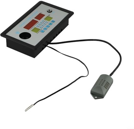 Controlador de incubadora para huevo con termostato de control automático de temperatura y humedad para uso industrial civil (220 V)