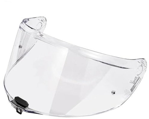 Visera de Lente de Casco Lente de Repuesto para Casco Integral de Motocicleta para LS&2 FF811 Visera De Burbuja Lente de(Transparent)