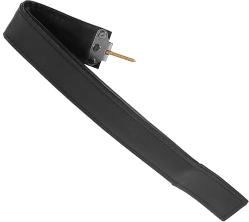 Akkordeon Bass Handgelenkschlaufe für 80-96 Bass Akkordeon, Schwarz | PU Ausführung, Komfortabel und Strapazierfähig, Sicherer Halt Beim Spielen, Passend für Zubehör im Alltag