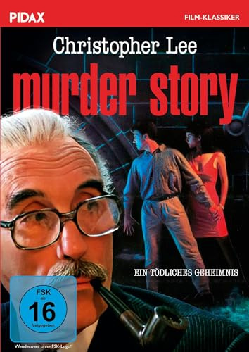 Murder Story - Ein tödliches Geheimnis / Packender Eurokult-Thriller mit Sir Christopher Lee (Pidax Film-Klassiker) [DVD] [1989]