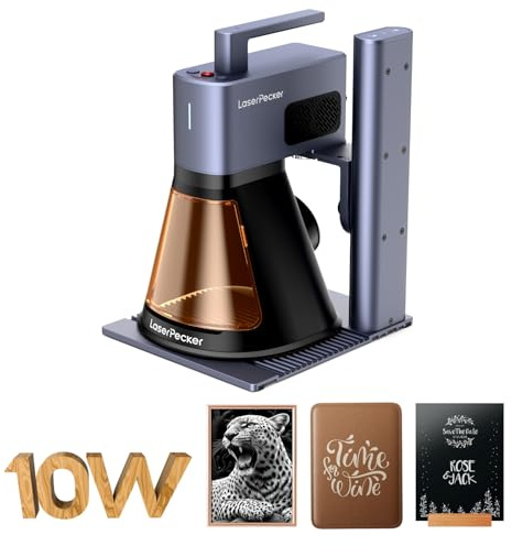 LaserPecker LP2 Plus grabadora láser de diodo de 10W en 4K