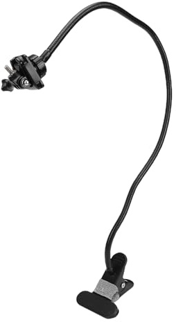 Tosuny Schwanenhals Webcam Ständer mit Schwerer Basis, 360° Flexible Kamerahalterung für Schreibtisch, für C922 C930e C920S C920 C615 C960 C920x und Andere Beliebte Webcams, (Klemmständer)