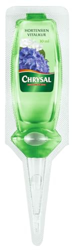 Chrysal Hortensien Vitalkur - 30 ml Gebrauchsfertiger Dünger, Blister einfach in die Erde stecken