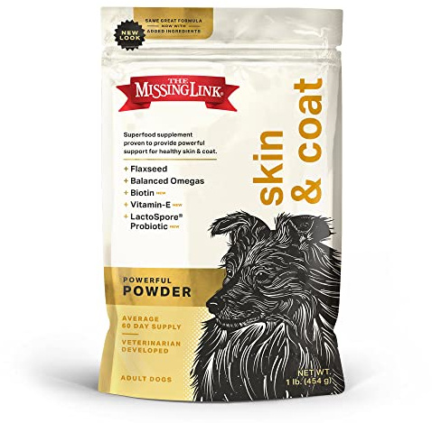 The Missing Link Skin & Coat Superfood Supplement Powder, Dogs, 1 lb