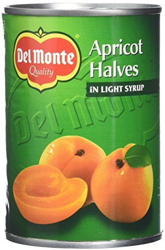 Del Monte Abricots Demi-Fruits au Sirop Léger 420 g