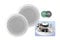 E-Audio B409A 5.25 White 2-Way Low Profile Ceiling Speakers 8 Ohms