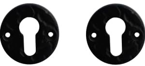 Quincadeco Rosaces cylindre alu noir