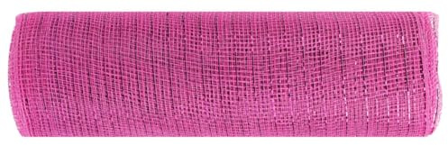 YYCRAFT - 25,4 x 9,1 m Polyethylen-Netzband (Hot Pink)