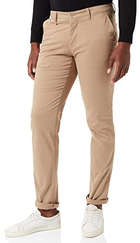 Atelier GARDEUR Herren Benito Slim Jeans, Beige (Camel Tone 18), W44/L32 (Herstellergröße: 44/32)