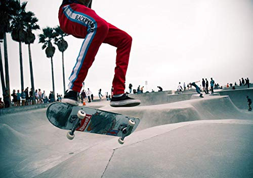 Plakat Plakat Skateboard Trick Poster Skate Parc Wall Art
