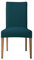 Ebeta 6 pièces Housse de Chaise Housse de Chaise Décor Stretch-Housse Couverture de Chaise de matériau Spandex avec Bande élastique pour Un Ajustement (Vert Olive, 6 pièces)