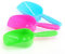 Upstore Lot de 3 pelles en plastique multifonction pour nourriture pour animaux de compagnie Couleur bonbon Couleur aléatoire