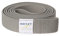 ARTZT vitality Theraband Super Band Textil | Fitnessband aus weichem Stoff | Gymnastikband für Training von Kraft, Rücken, Bauch, Arme und Schultern | Made in Germany Grau | Schwer, 204 cm