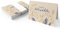 25 Geschenkanhänger frohe Weihnachten! Creme - originelle Mini Weihnachtskarten zum Weihnachtsgeschenke Beschriften, edel exklusiv individuell, A7 Recyclingpapier Klappkarten
