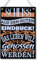 CARISPIBET Das Leben will genossen werder! Retro vintage nostalgie deko Holzdeko-Schild, Wandschild, Türschild, Holztafel, Holzbild 30x20