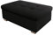 Mirjan24 Hocker Niko groß Sitzhocker Polsterhocker Sitzbank Fußbank Pouf Farbauswahl (Uttario Velvet 2980)