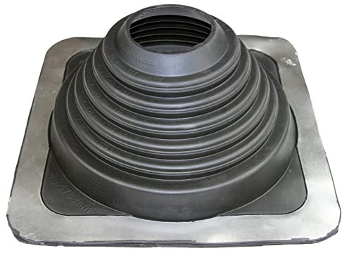 MASTER FLASH Dachdurchdringung zum Schutz Gegen das Eindringen von Wasser Rohrmanschette Dachdurchführung Rohrdurchführung Dichtungsflansch für Blechdachdeckungen Epdm No. 4 69-177mm