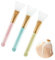 Face Mask Brush 3Pcs Silicone Face Mask Brushes, Soft Silicone Applicator Brush, Silicone Mask Brushes Beauty Tool Facial Applicator Brushes for Applying Mud Body Lotion or Mixed Mask