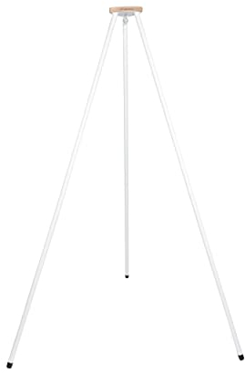 SCHMUSEWOLKE Tipi Gestell für Baby Federwiege - Belastbar bis 40 kg - Dreibein Gestell Weiß
