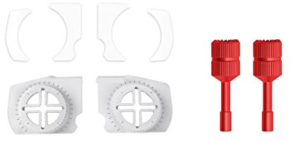 Drone Accessories Palos de Control for dji Mini 3 Pro for Joystick Rocker Speed ​​Controller Antideslizante Fijo for dji RC N1 Control for Joystick Drone Accesorios (Color : For dji RC Red)