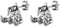 HZMAN Retro-Drachenklauen-Ohrringe für Männer und Frauen, Edelstahl, Gothic-Punk-Piercing, Krallen-Ohrstecker, Biker-Party, Schmuck, Geschenke, Edelstahl, Kein Edelstein