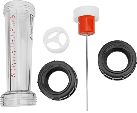 Flüssigkeitsmessgerät Rohrtyp Durchflussmesser Kunststoff Lzs 50 (D) Kunststoffrohrtyp Flüssigkeitsdurchflussmesser Hochpräziser Wasserdurchflussmesser 1 10M H für Reichweite