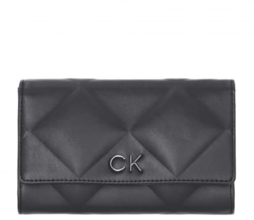 Calvin Klein RE-LO Quilt Mini-Handtasche für Damen, Schwarz, Einheitsgröße