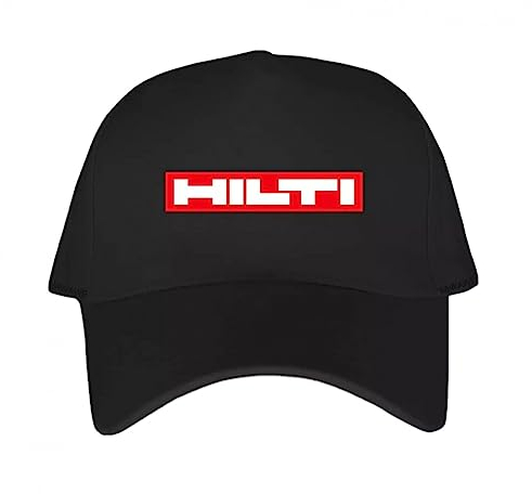 TERCAN Basecap Mode Herren Baseballmütze Kreativ Gedruckt Hilti Maschine Logo Neuheit Lustiges Design Baumwolle Fischerhut Sonnenschutzkappen Weihnachten Geburtstag Geschenk