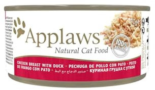 APPLAWS Cat Dose Huhn und Ente, 24 x 70 g
