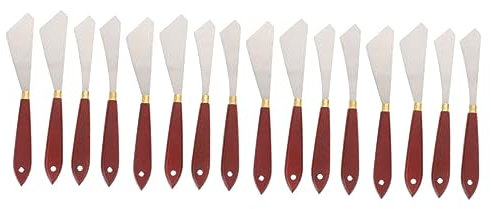 COHEALI Set Di 4 Utensili Da Cucina Raschietti Per Pittura Spatole Per Pittura A Per Pittori Acrilici 4 Pezzi * 4
