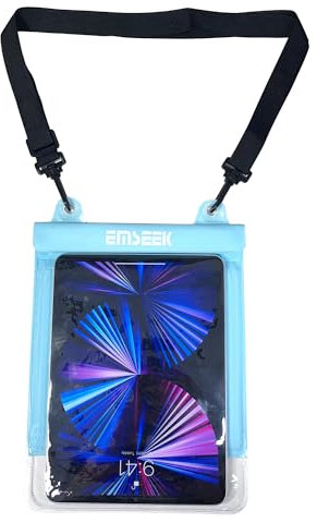 EMSEEK Étui étanche flottant pour liseuse électronique Kindle Oasis Scribe iPad Pro Air 9 Galaxy Tab S9 Surface Go 3 (vert clair)